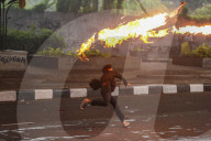 Labor Day Protest In Bandung Ends In Riot