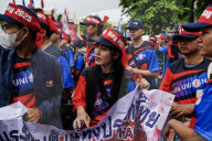International Labor Day In Bangkok.