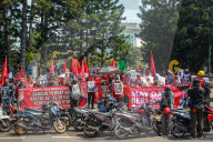 May Day In Bandung, Indonesia