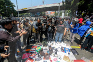 International Labor Day Action In Bandung, Indonesia