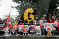 International Labor Day Action In Bandung, Indonesia