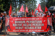 May Day In Bandung, Indonesia