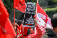 May Day In Bandung, Indonesia