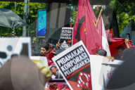 May Day In Bandung, Indonesia