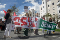 Rally Of 1st Of May, The Workers Day, In Leiria, Portugal