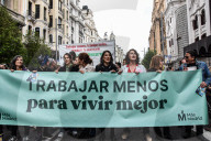 International Workers' Day Demonstration In Madrid