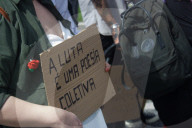 Rally Of 1st Of May, The Workers Day, In Leiria, Portugal