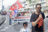 Rally Of 1st Of May, The Workers Day, In Leiria, Portugal