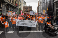 International Workers' Day Demonstration In Madrid