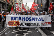 International Workers' Day Demonstration In Madrid