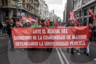 International Workers' Day Demonstration In Madrid