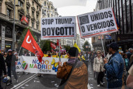 International Workers' Day Demonstration In Madrid