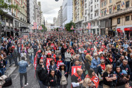 International Workers' Day Demonstration In Madrid