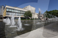 Fountains spring to life in Dnipro