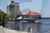 Fountains spring to life in Dnipro