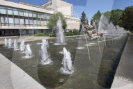 Fountains spring to life in Dnipro