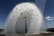 Fountains spring to life in Dnipro