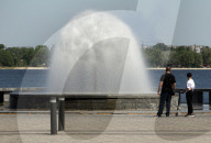 Fountains Spring To Life In Dnipro