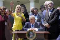 Trump hosts National Day of Prayer at the White House