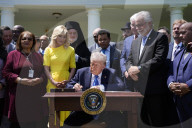 Trump hosts National Day of Prayer at the White House