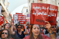 Protests Erupt On Labour Day In Tunis