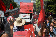 Protests Erupt On Labour Day In Tunis
