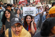 Protests Erupt On Labour Day In Tunis