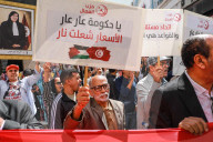 Protests Erupt On Labour Day In Tunis