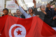 Protests Erupt On Labour Day In Tunis