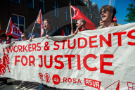Labor Day Demonstration Organized In Amsterdam.