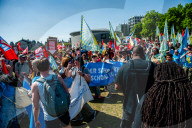 Labor Day Demonstration Organized In Amsterdam.
