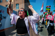 Labor Day Demonstration Organized In Amsterdam.
