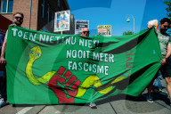 Labor Day Demonstration Organized In Amsterdam.