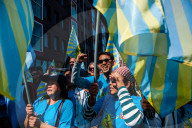 Labor Day Demonstration Organized In Amsterdam.