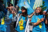Labor Day Demonstration Organized In Amsterdam.