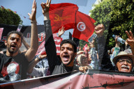 Protests Erupt On Labour Day In Tunis
