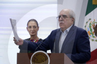 Mexico’s President Claudia Sheinbaum Holds Briefing