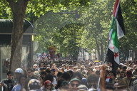 May Day Demonstration (Labour Day, Marking International Workers' Day) In Paris, France