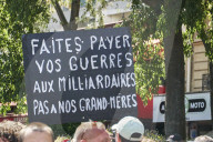 May Day Demonstration (Labour Day, Marking International Workers' Day) In Paris, France