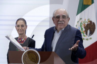Mexico’s President Claudia Sheinbaum Holds Briefing
