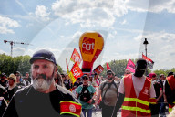 May Day Demonstration In Paris, France