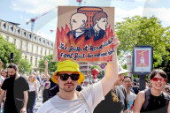 May Day Demonstration In Paris, France