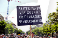 May Day Demonstration In Paris, France