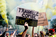 May Day Demonstration In Paris, France