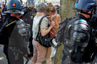 May Day Demonstration In Paris, France
