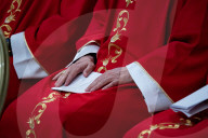 People Pay Tribute To The Late Pope Francis As Vatican Prepares For Conclave