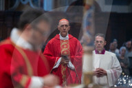 People Pay Tribute To The Late Pope Francis As Vatican Prepares For Conclave