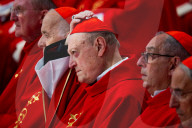 People Pay Tribute To The Late Pope Francis As Vatican Prepares For Conclave