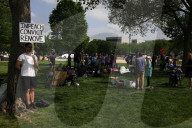 Mayday Anti-Trump Encampment On National Mall