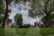 Mayday Anti-Trump Encampment On National Mall